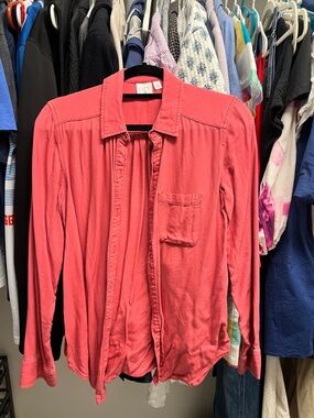 bp Coral Button-Down Shirt